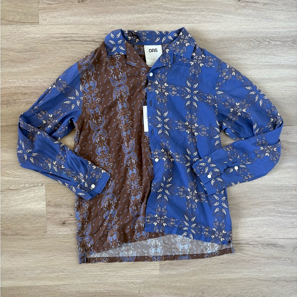 OAS Floral Button-Up